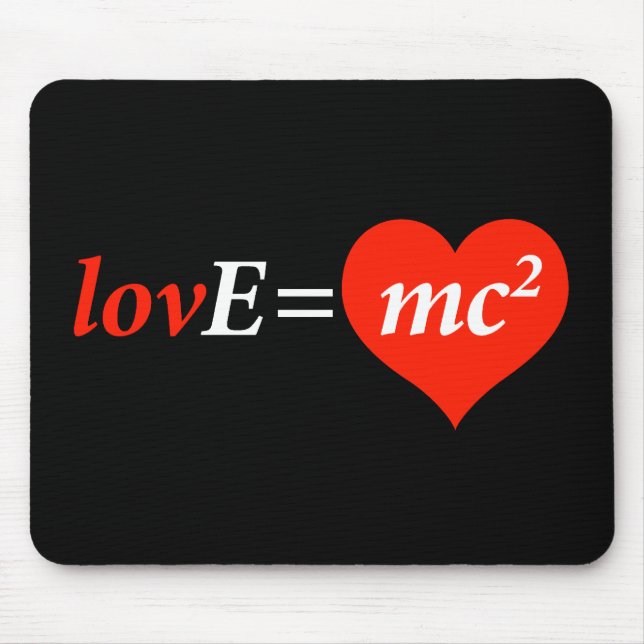 Theory of Love Equation Mouse Pad (Front)