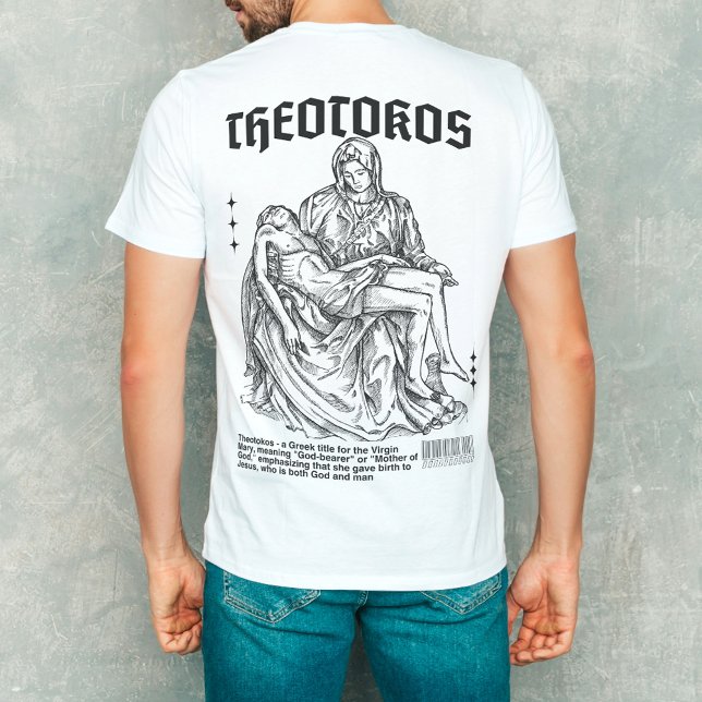"Theotokos" Mary, Christian faith based  T-Shirt (Creator Uploaded)