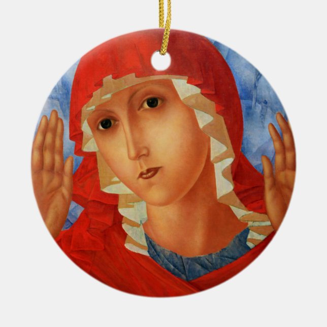 Theotokos Ornament (Front)