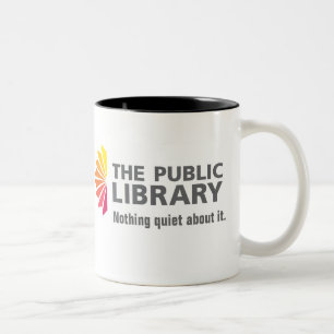 ThePublicLibrary Two-Tone Coffee Mug