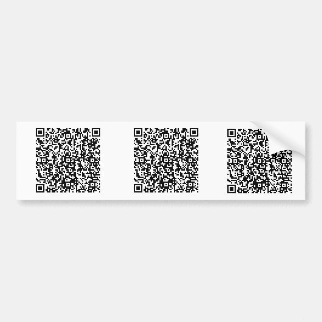 TheQuest_QR Bumper Stickers (Front)