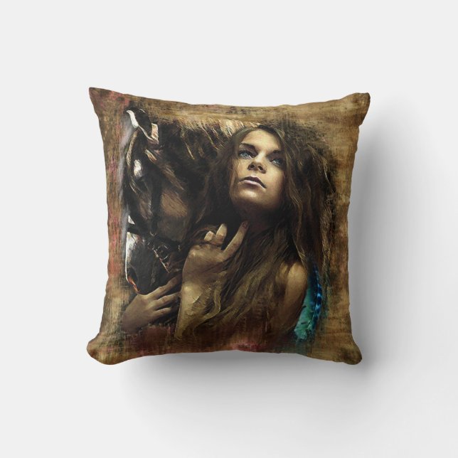 TheQuest - Throw Pillow (Front)