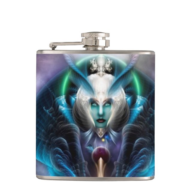 Thera The Ethereal Queen Flask (Front)