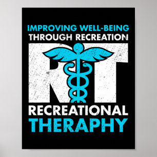 Therapeutic Recreation Recreational Therapy Month  Poster