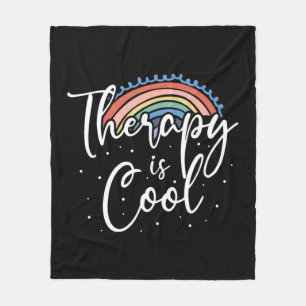 Therapies Mind Stability Awareness Fleece Blanket