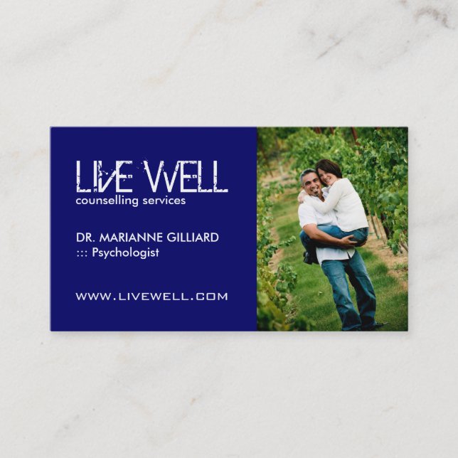 Therapist Business Card (Front)