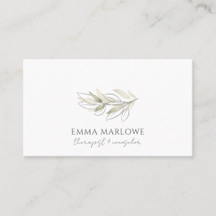 Therapist Counsellor Business & Appointment Card