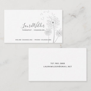 Therapist Counsellor Business Card