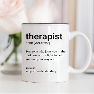 Therapist Definition, Pyschologist Mental Health Coffee Mug