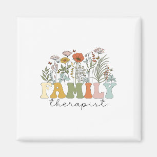 Therapist Family Therapy Mental Health Magnet