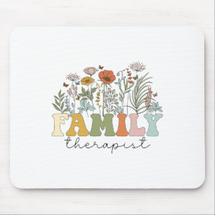 Therapist Family Therapy Mental Health Mouse Pad