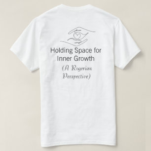 Therapist Gift Holding Space Counselling T-Shirt