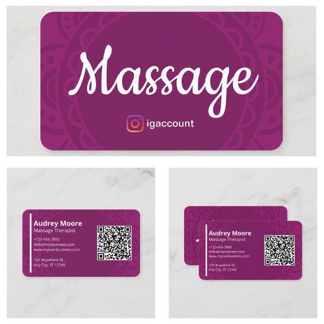 Therapist Massage Reiki Reflexology Chiropractic Business Card (Therapist Massage Reiki Reflexology Chiropractic Business Card
)