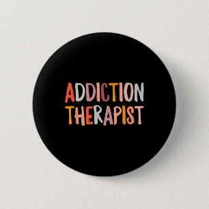 Therapist Mental Health Therapy Behavioural 6 Cm Round Badge