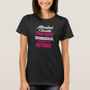 Therapist Puns For Women Mental Health Puns T-Shirt