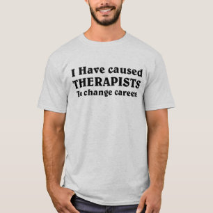 Therapy and mental health struggles humour. T-Shirt