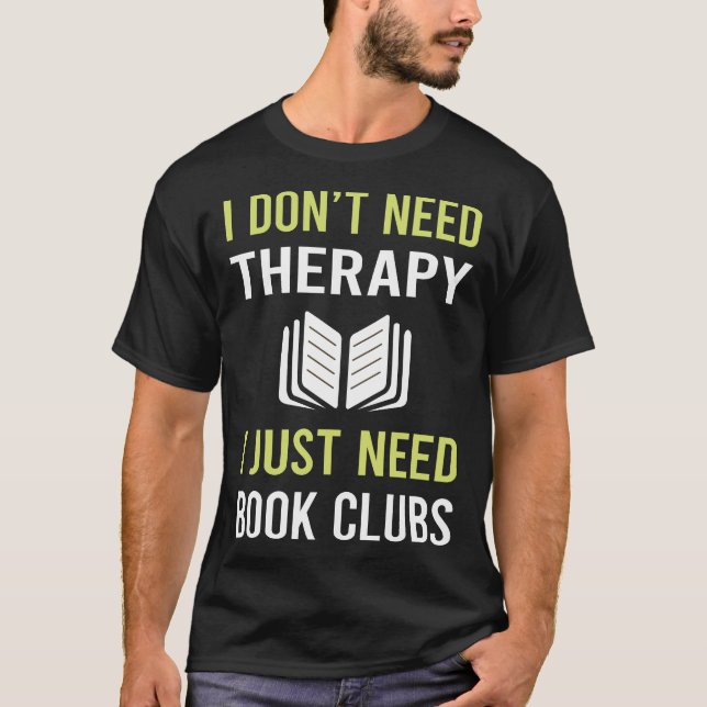 Therapy Book Club T-Shirt (Front)