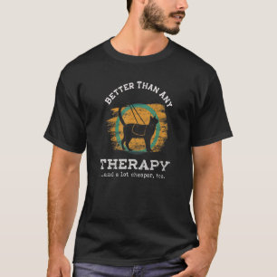 Therapy Cat Silhouette Cheap Therapy Cat T-Shirt