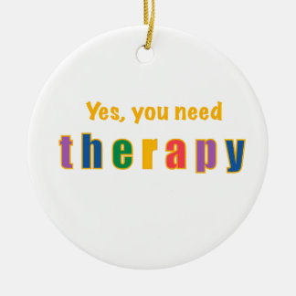 Therapy Ceramic Tree Decoration