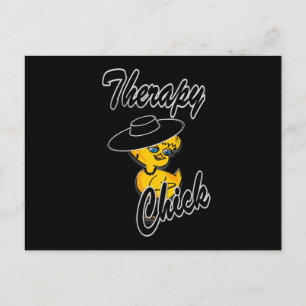 Therapy Chick #4 Postcard