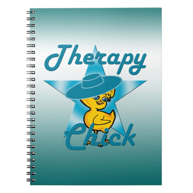 Therapy Chick #7 Spiral Notebook (Front)