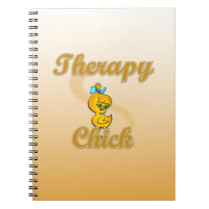 Therapy Chick Spiral Notebook