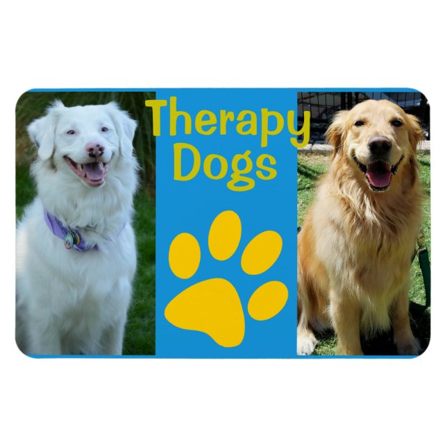 Therapy Dog Magnet (Horizontal)