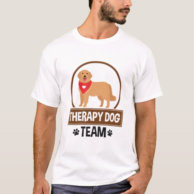 Therapy Dog Team T-Shirt (Front)