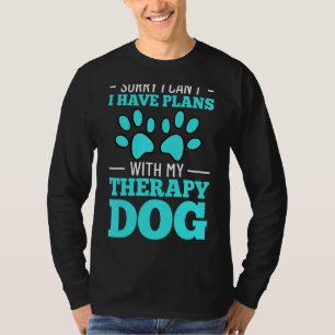 Therapy Dog Training Service Dogs Assistance Pet 3 T-Shirt