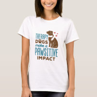 Therapy Dogs Make a Pawsitive Impact