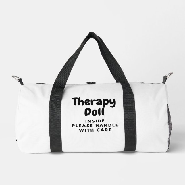 Therapy Doll Inside Tote Bag (Front)