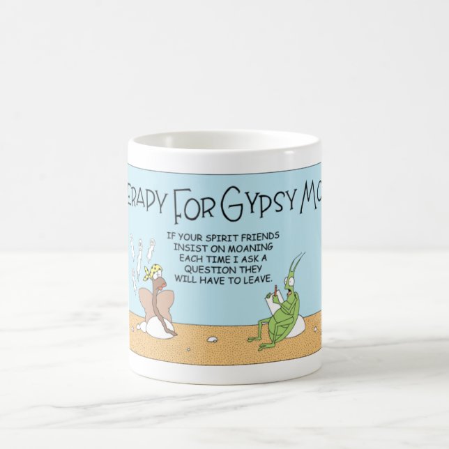 Therapy for Gypsy Moth Coffee Mug (Center)