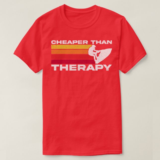 Therapy for Jet Ski Lover T-Shirt (Design Front)