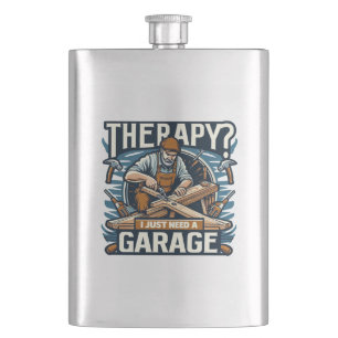 Therapy? I Just Need A Garage Hip Flask