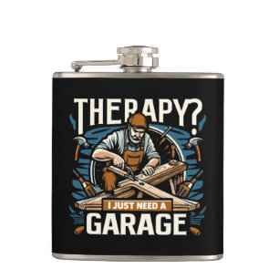 Therapy? I Just Need A Garage Hip Flask