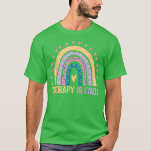 Therapy is cool mental health awareness month end T-Shirt