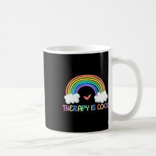 Therapy Is Cool Mental Health Awareness Therapist Coffee Mug