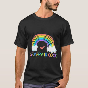 Therapy Is Cool Mental Health Awareness Therapist T-Shirt