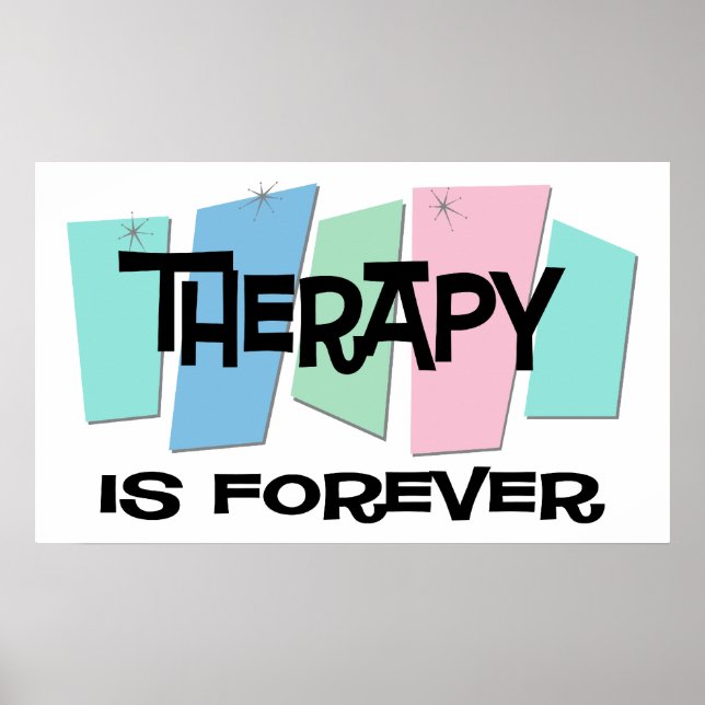Therapy Is Forever Poster (Front)