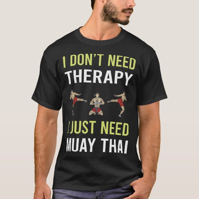 Therapy Muay Thai T-Shirt (Front)