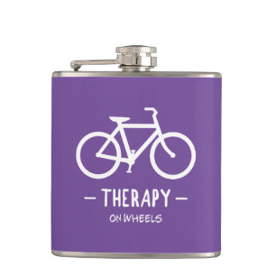 Therapy On Wheels Hip Flask