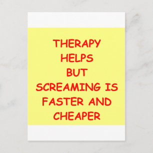 THERAPY.png Postcard