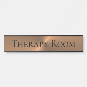 Therapy Room Hanging Name Plate