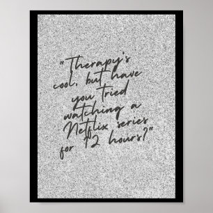 Therapy’s Cool  Poster