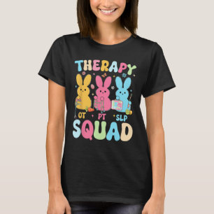 Therapy Squad Easter Slp Ot Pt Team Occupational T T-Shirt