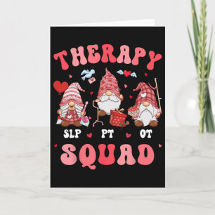 Therapy Squad Valentine Ot Slp Pt Valentine Speech Card