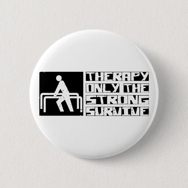 Therapy Survive 6 Cm Round Badge (Front)