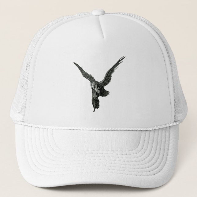 THERE AM Record/Cap Trucker Hat (Front)