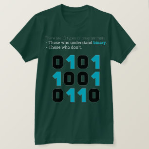 There Are 10 Types of Programmers – Binary Joke T-Shirt
