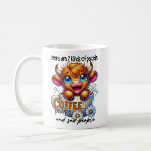 There Are 2 Kinds of People Coffee People and Sad  Mug